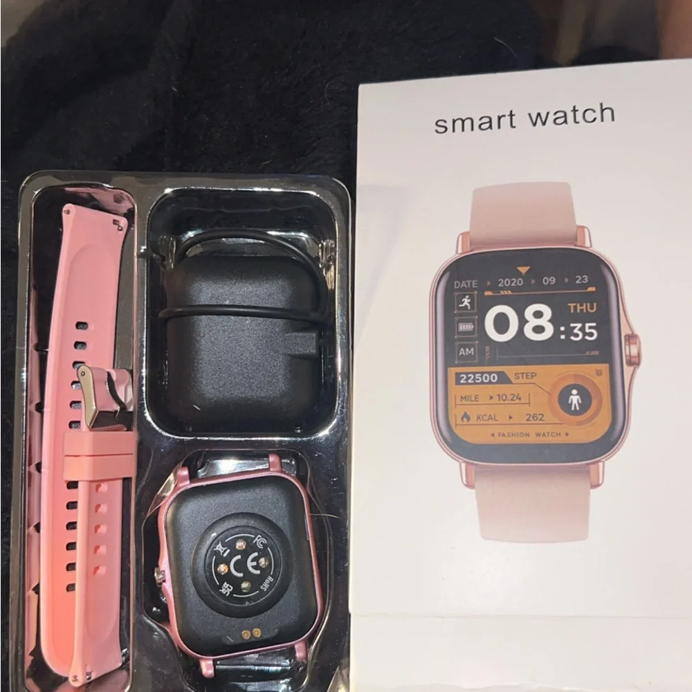 Smart Watch Pink New In Box - Picture 4 of 13